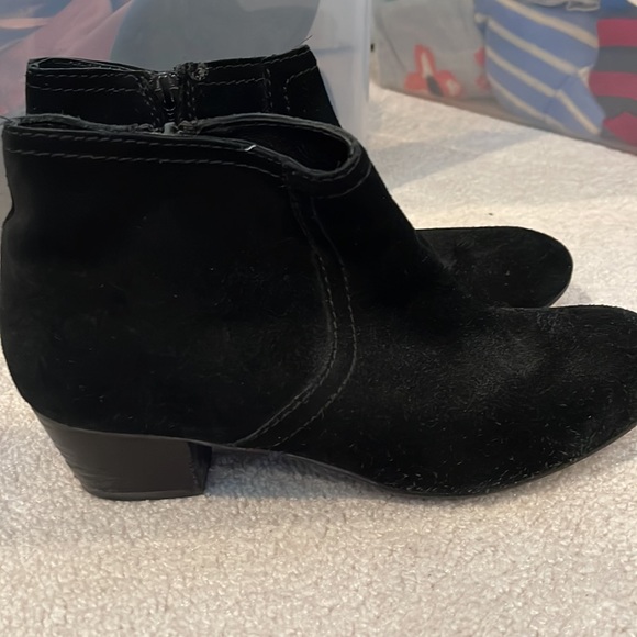 Aldo block heel booties black sz 38 - Picture 3 of 3